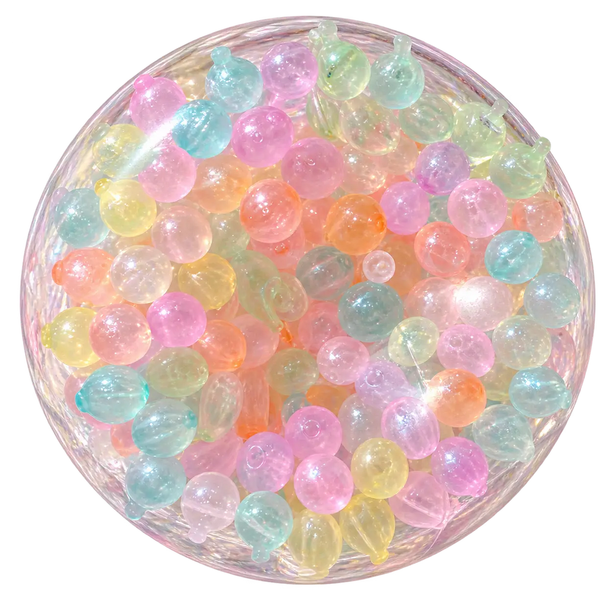 Pastel Bead Squishy Ball - For Ages 7+