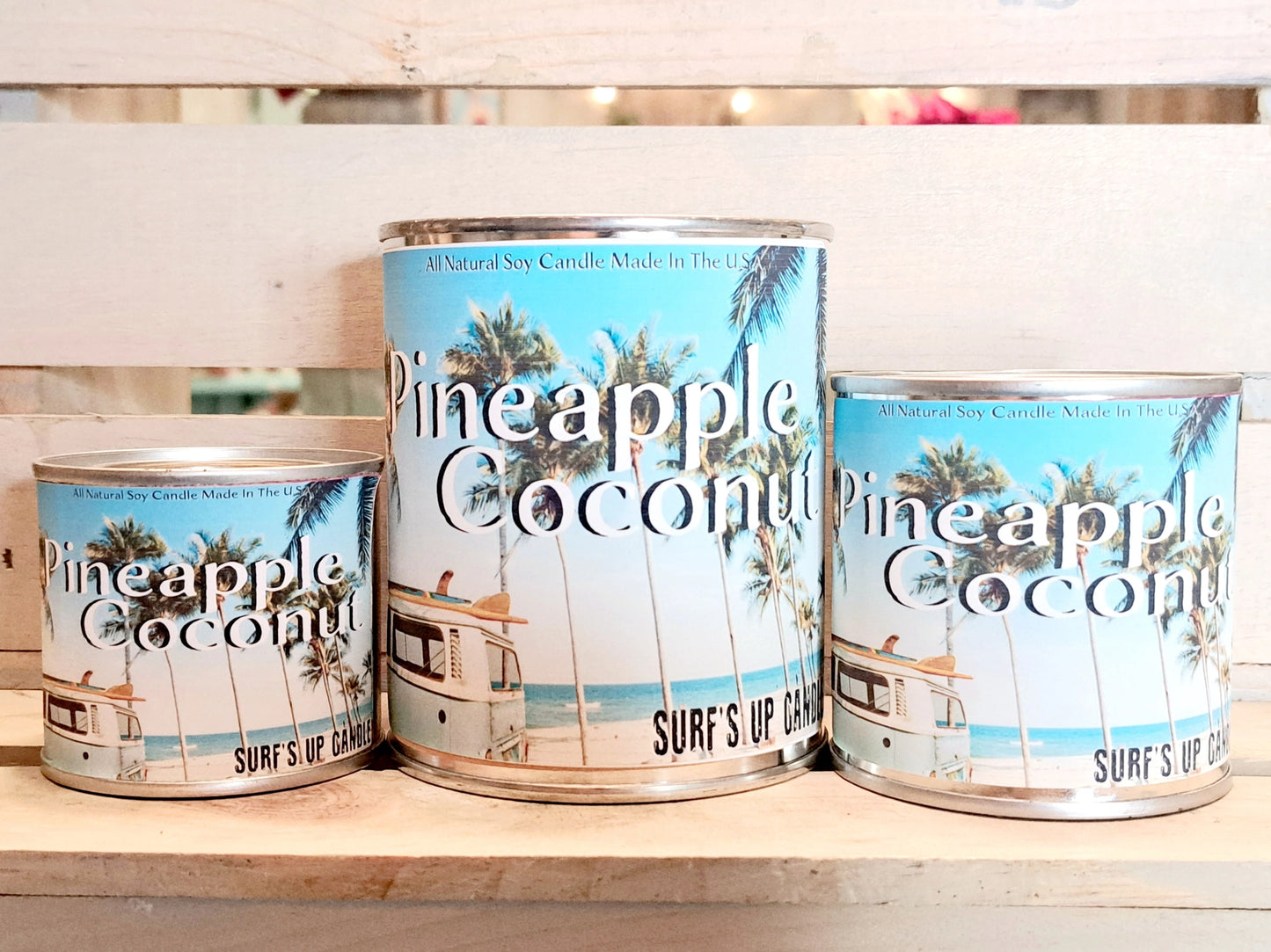Surfs Up Pineapple Coconut Paint Can