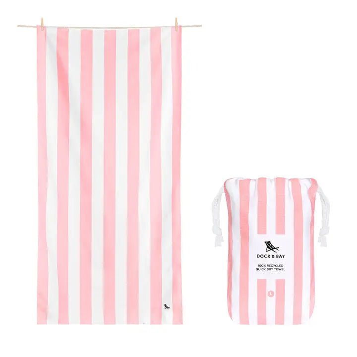 MALIBU PINK - QUICK DRY TOWELS | DOCK & BAY XL