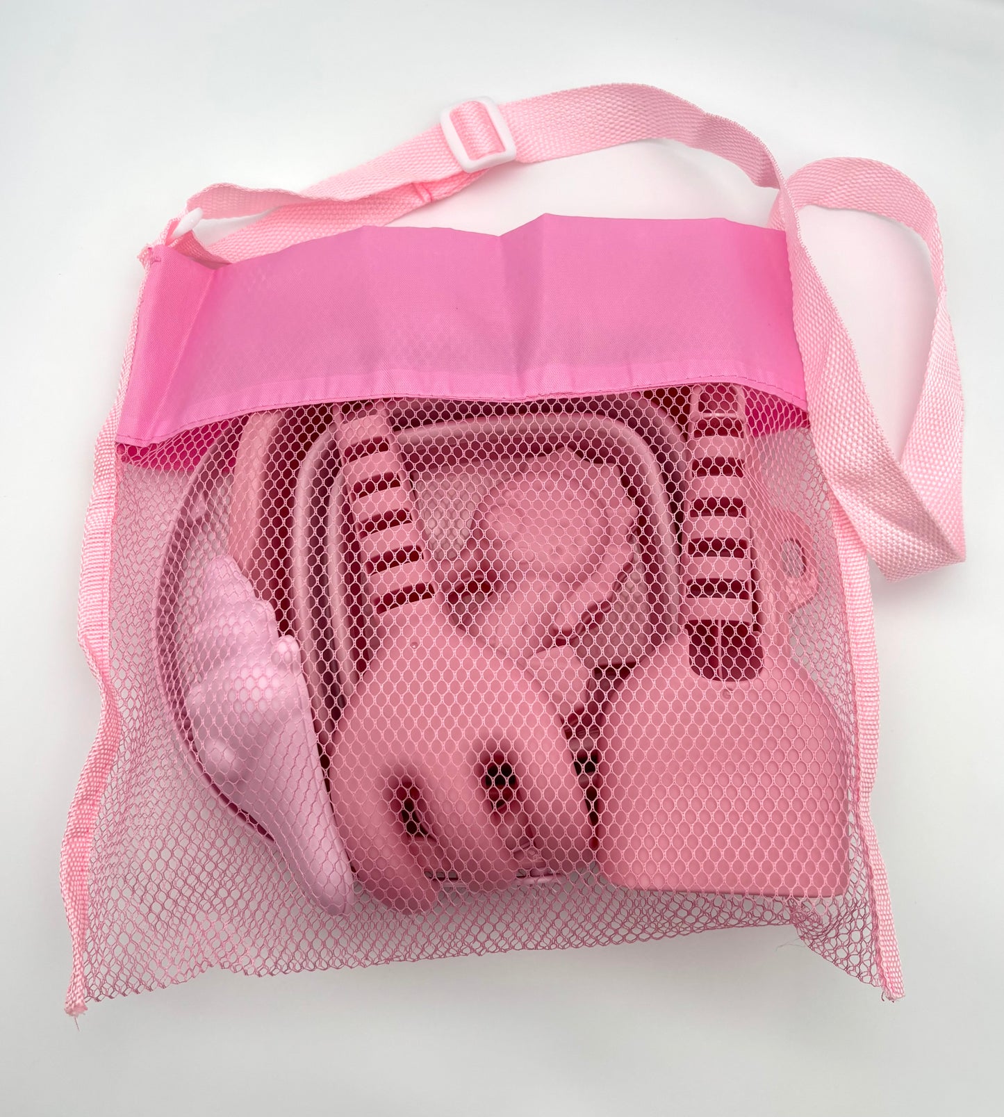 Kids Beach Sand Bucket 6 Piece Set in Pink