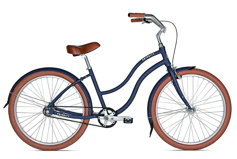 Priority Coast Step Through 3 Speed Gloss Indigo