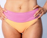 Mikki Bottom Apricot-Lilac Swimwear-bathing suit