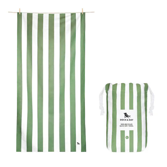 CAYMAN OLIVE - QUICK DRY TOWELS | DOCK & BAY XL