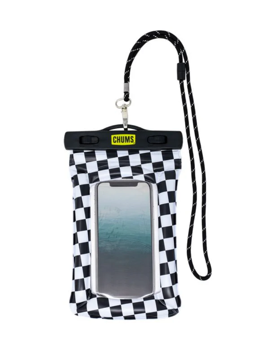 Chums Floating Phone Protector - Checkered