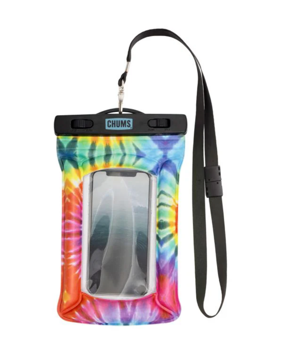 Chums Floating Phone Protector - Rainbow/Tye Dye