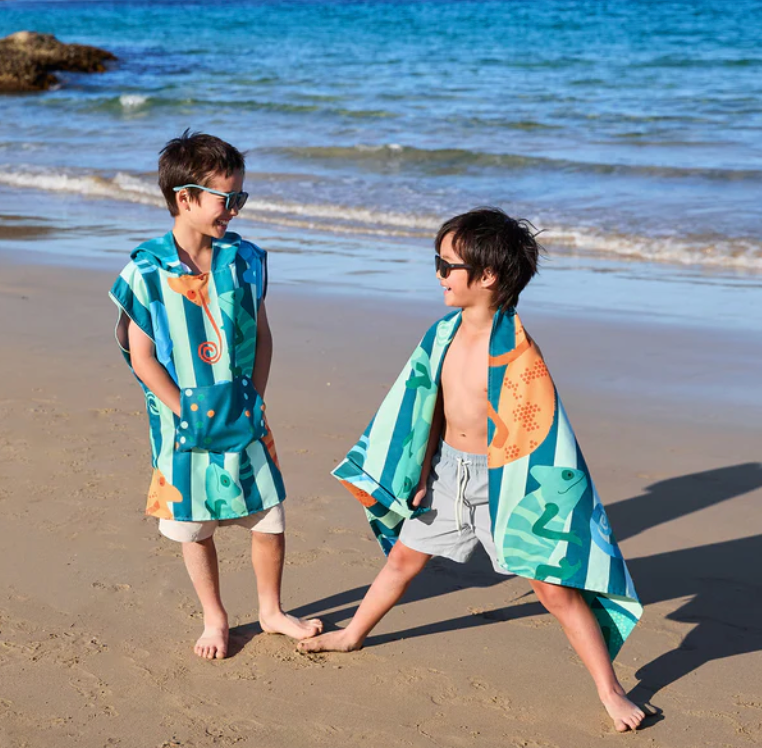 Karma Chameleon - KIDS BEACH TOWELS | DOCK & BAY LG