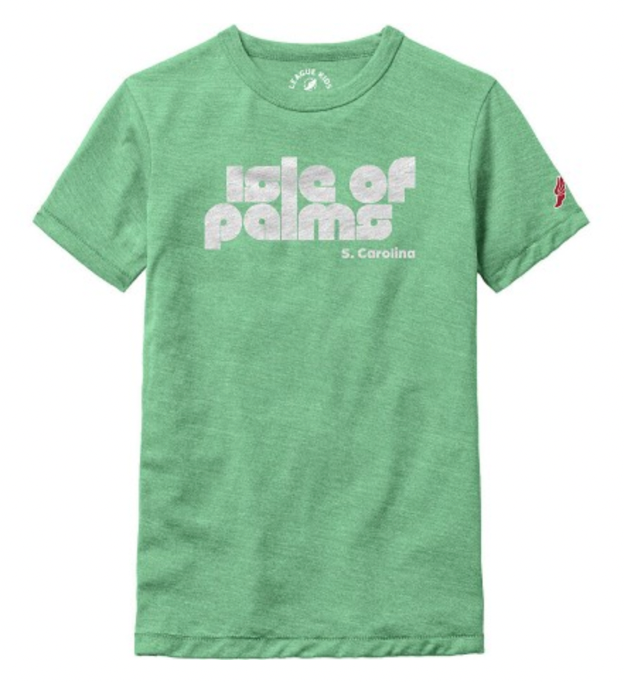 Isle of Palms Kids T-Shirt - Mint Green