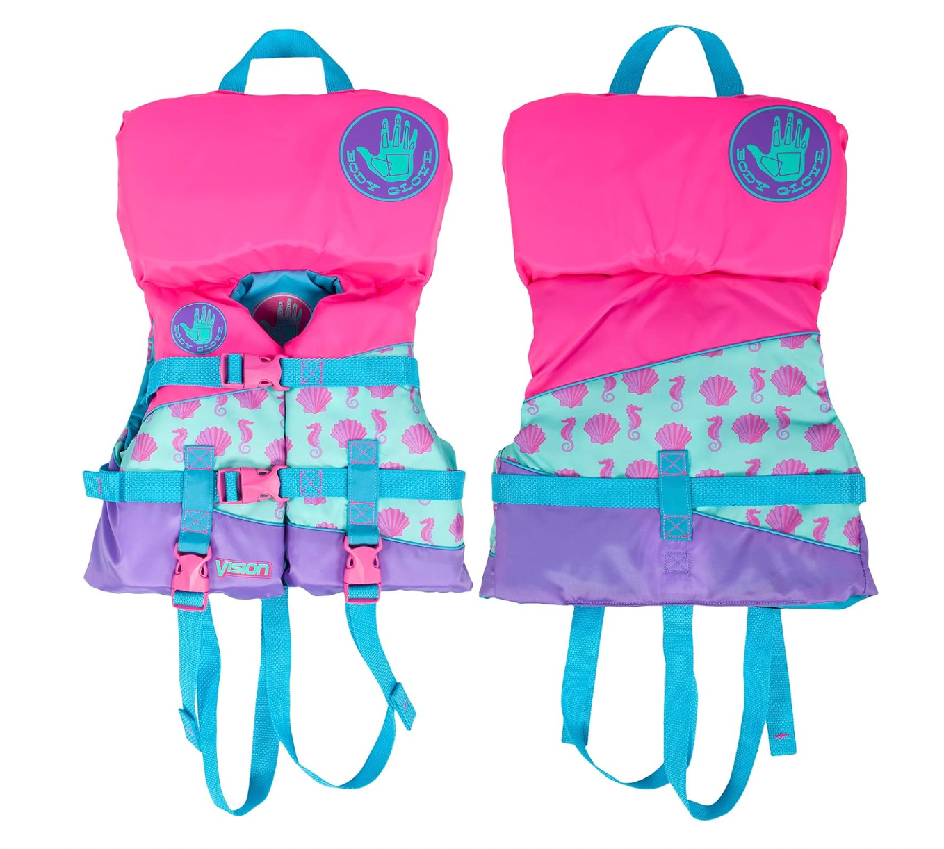 Body Glove Infant Life Vest - Pink/Purple