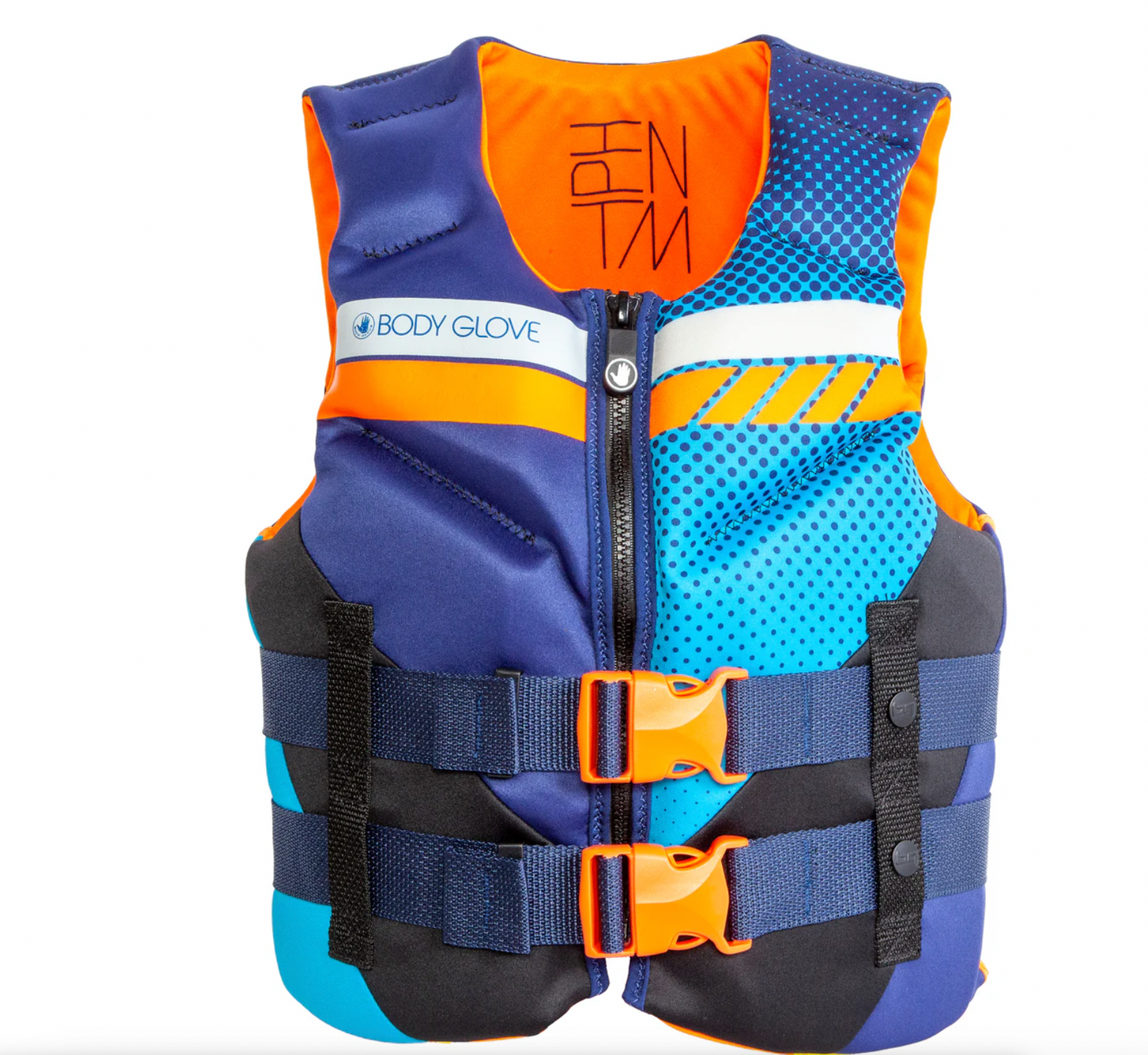 Body Glove Youth Life Vest - Blue/Orange