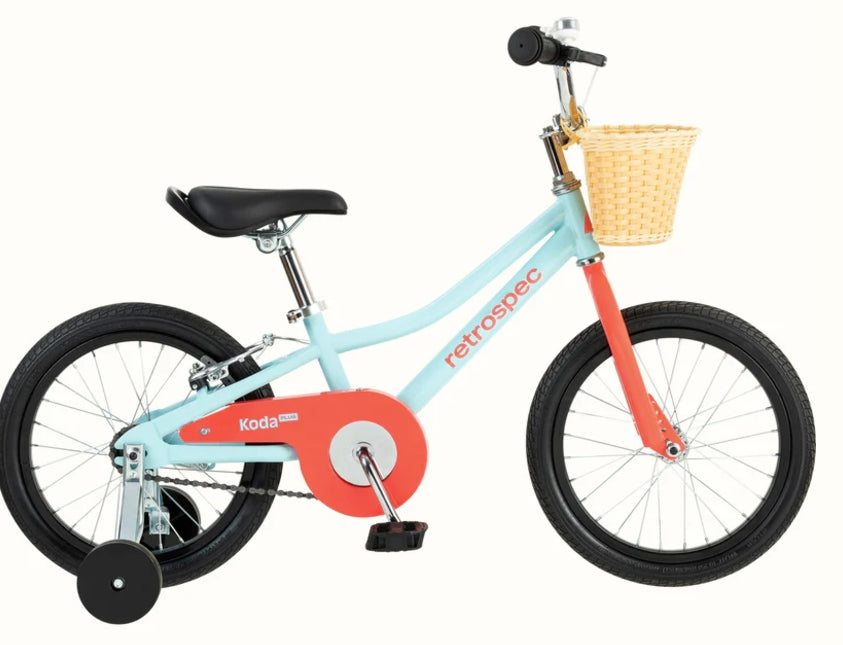Retrospec Koda Plus-16 16 Bike/Training wheels- Starfish (gloss)