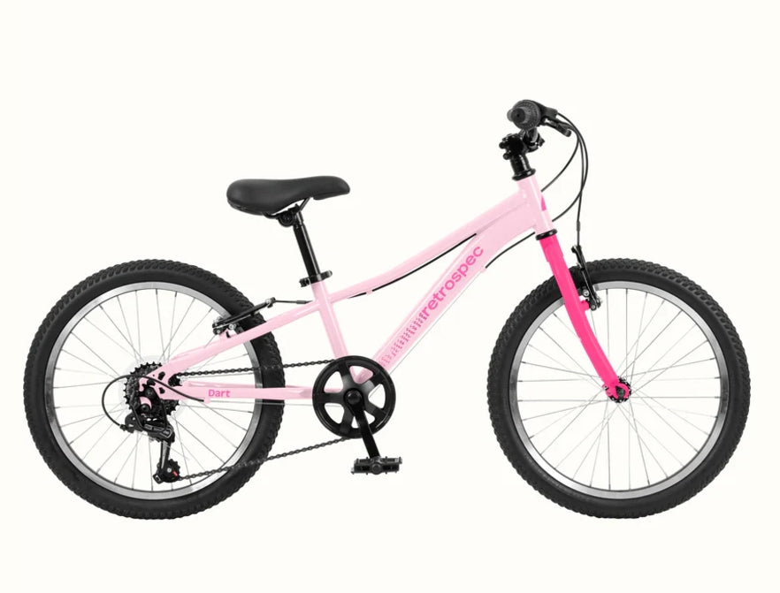 Retrospec Dart 20" Kids Bike - Wild Berry
