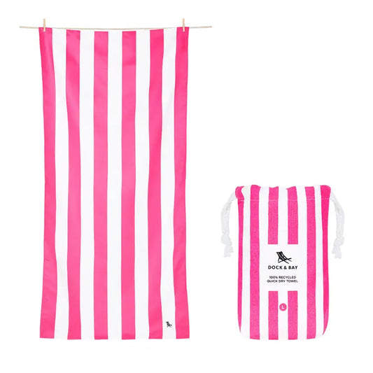 PHI PHI PINK - QUICK DRY TOWELS | DOCK & BAY XL