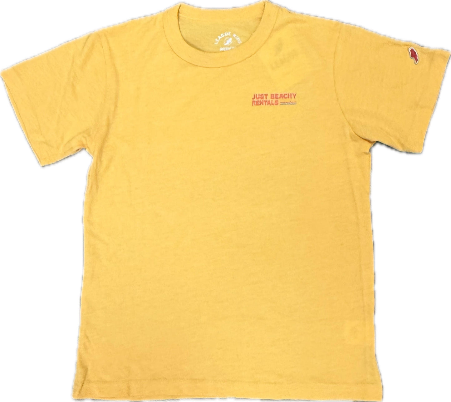 Just Beachy Kids Yellow T-Shirt