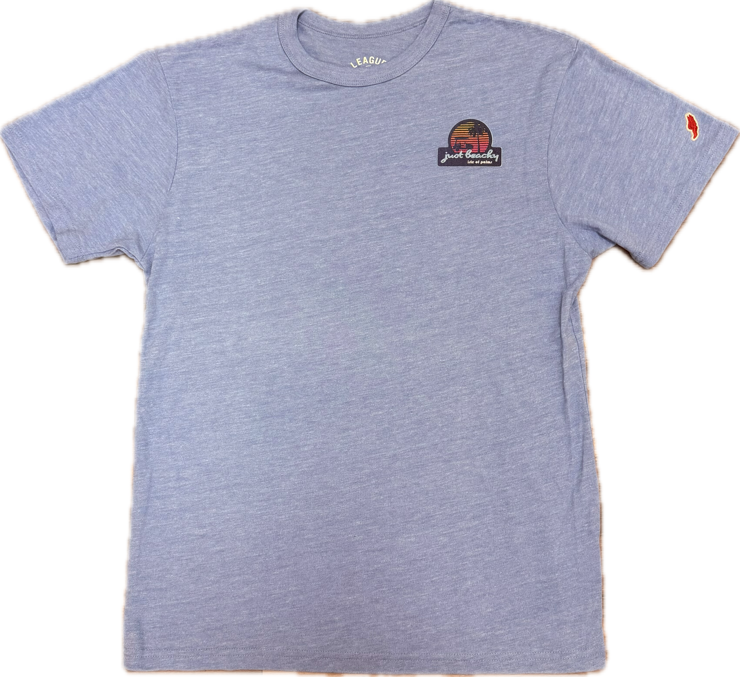 Just Beachy Logo Blue T-Shirt