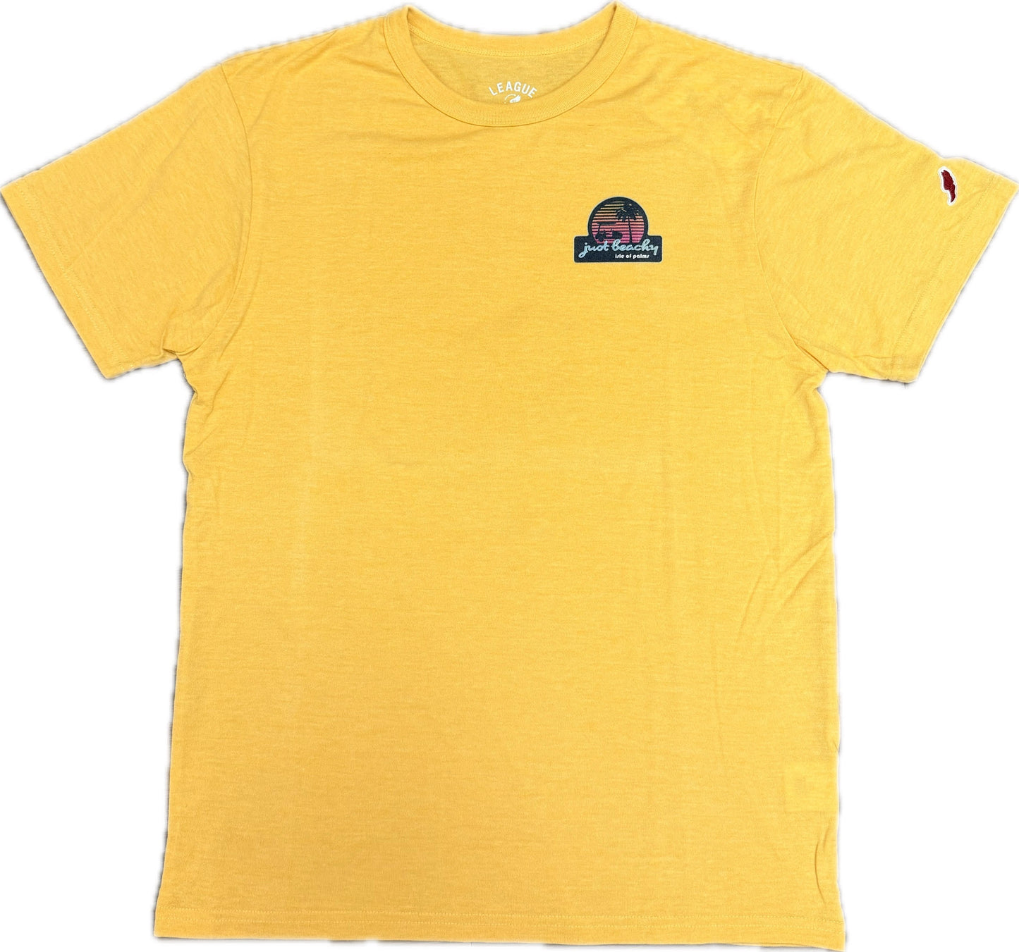 Just Beachy Logo Yellow T-Shirt