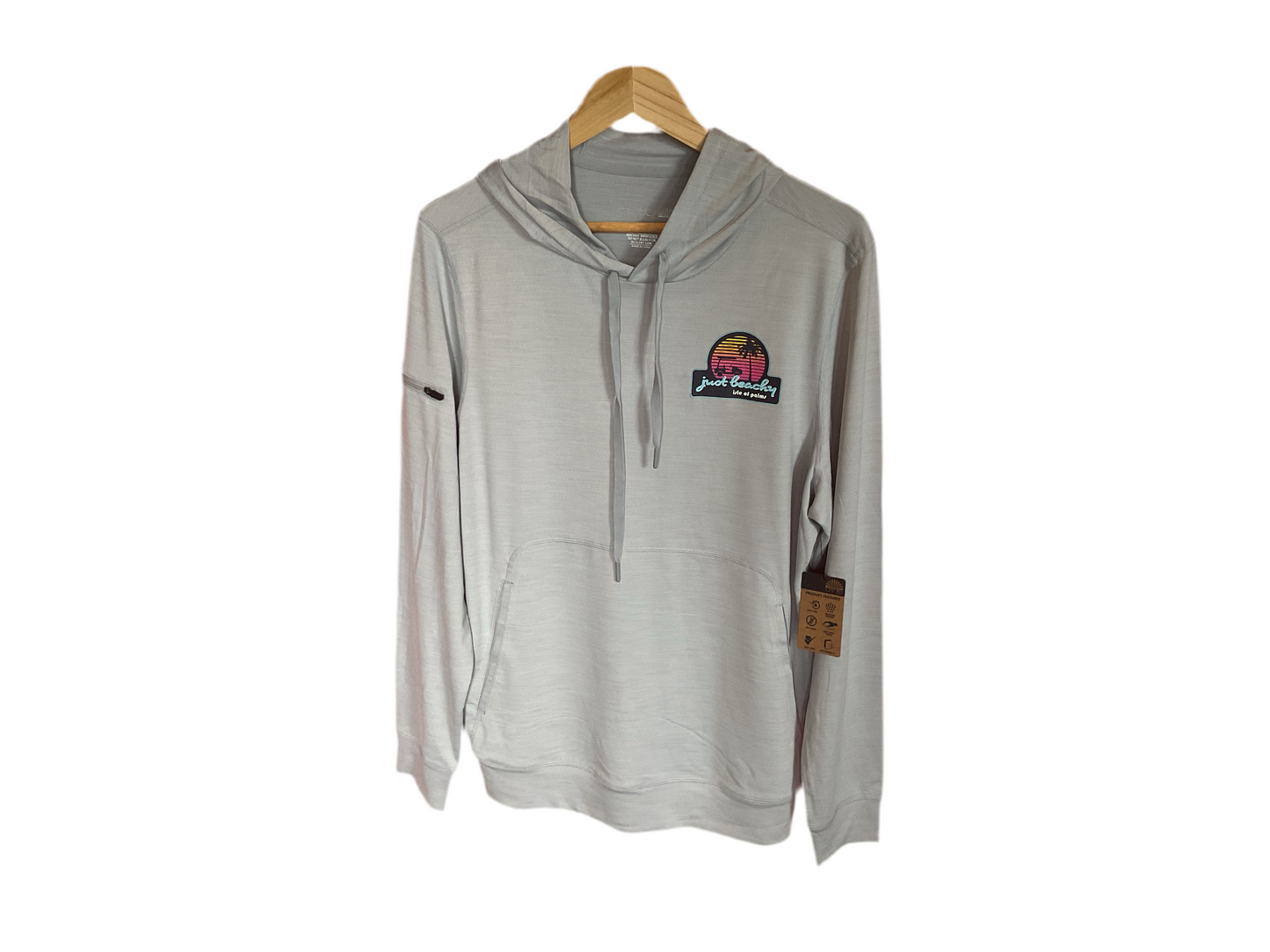 Just Beachy Logo Hoodie