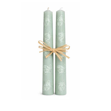 Coastal Candle Set- Starfish-Peach Coral-Turtle-Blue Coral