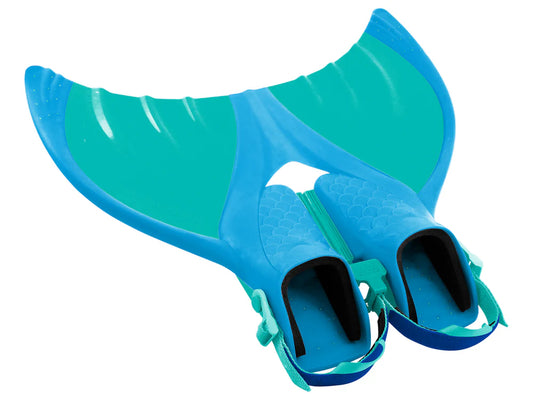 Mermaid Child Mono Fin - Aqua