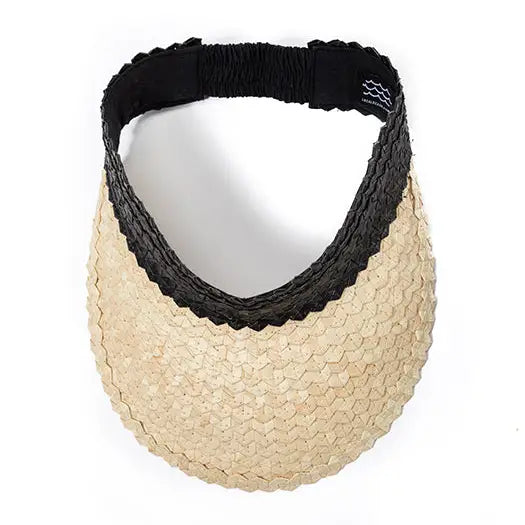 Two Tone Playa Straw Visor