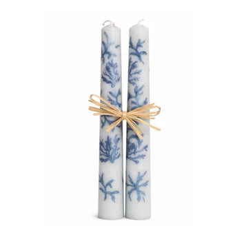 Coastal Candle Set- Starfish-Peach Coral-Turtle-Blue Coral