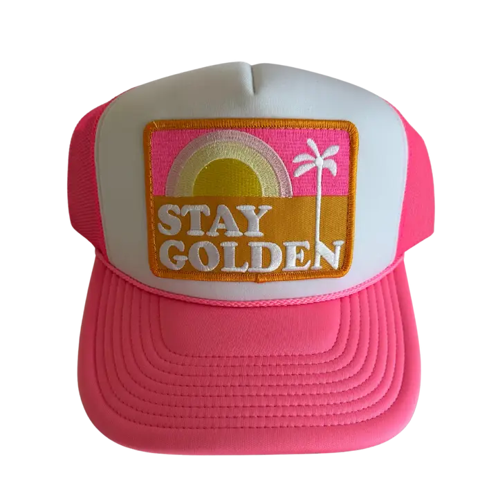 Stay Golden Trucker Hat - Kids