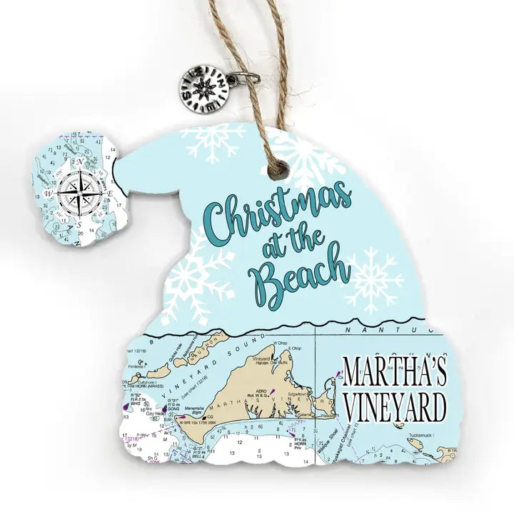 Map Mom Ornament