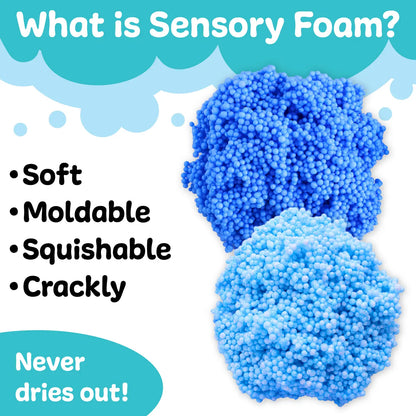 Sensory Surprise Squishy Foam Bucket - Ocean Theme Charms