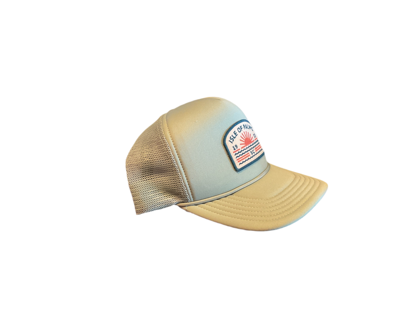 Isle Of Palms Wake Trucker Hat - Seafoam