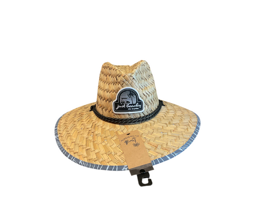 Makaha Straw Hat - Blue