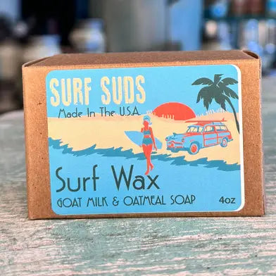 Surfs Up Surf Wax Natural Soap Surf Suds