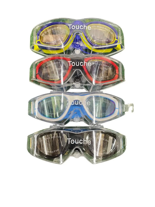 Adult Uv Shield Anti-Fog Swim Goggles – Various Colors