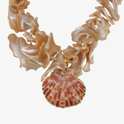 Chunky Coastal Shell Necklace