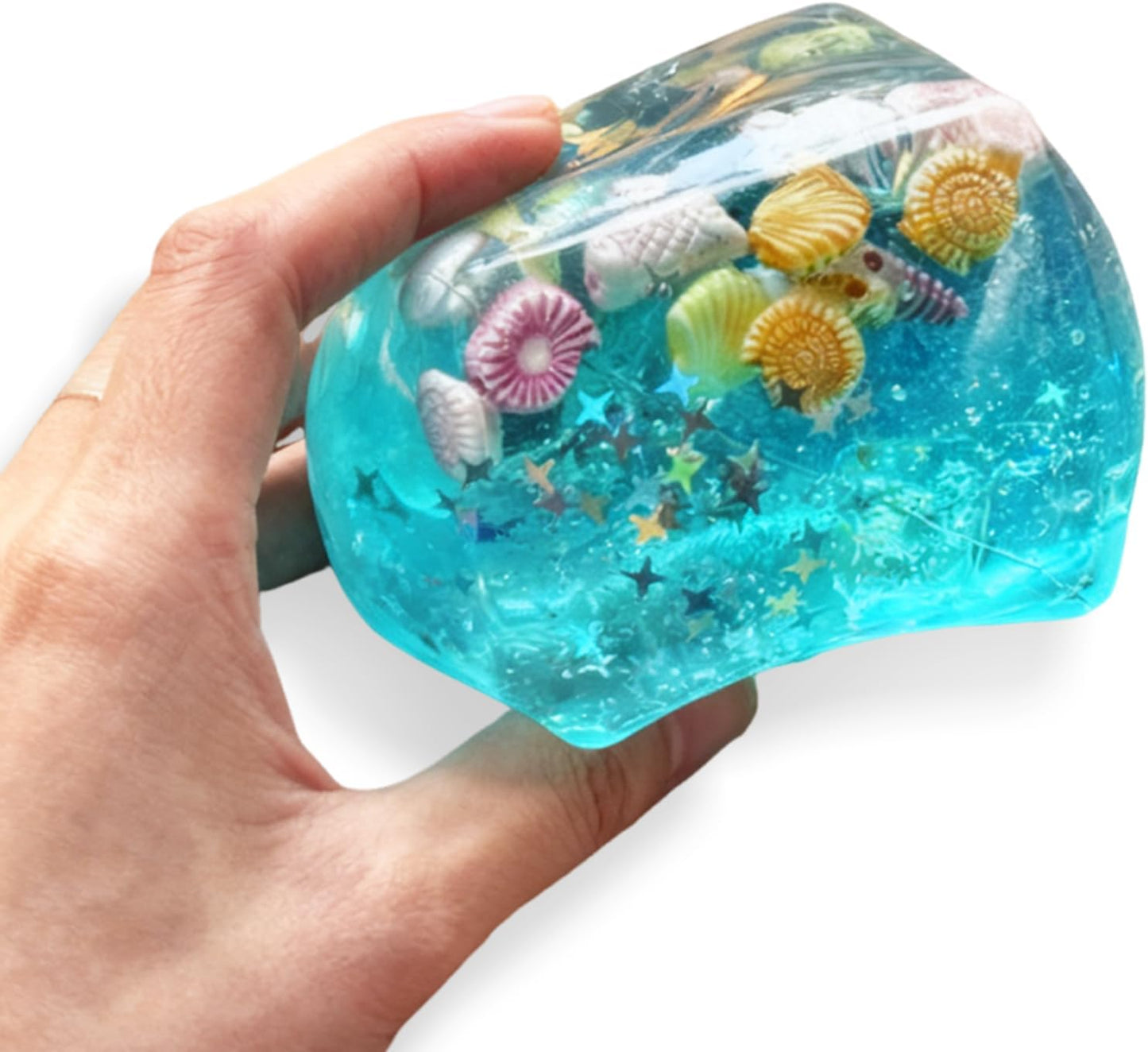 Ocean Squishy Cube - Stress Relief - Fidget Toy