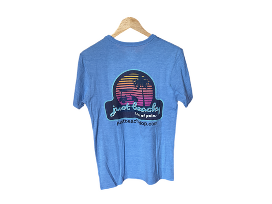 Just Beachy Logo Blue