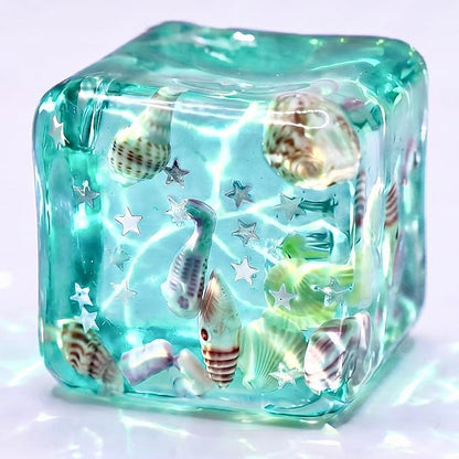 Ocean Squishy Cube - Stress Relief - Fidget Toy