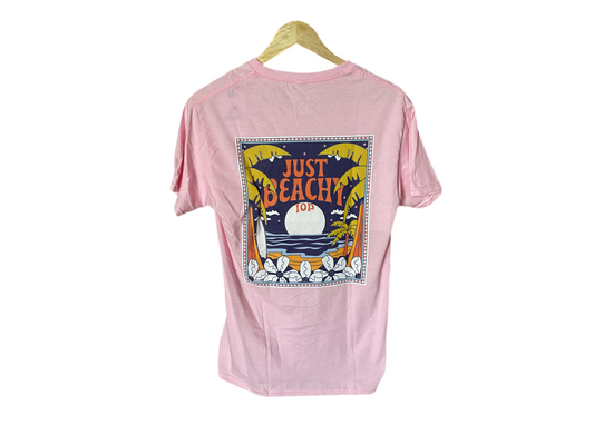 Just Beachy IOP T-Shirt Pink