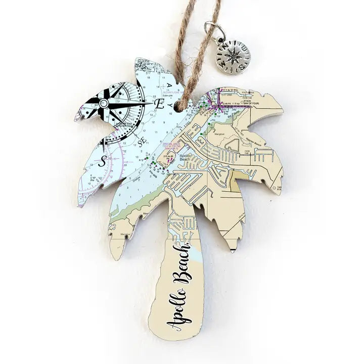 Map Mom Ornament