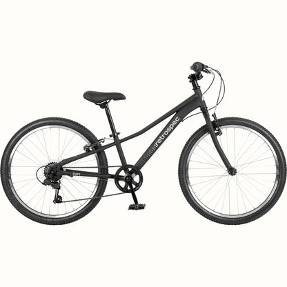 Retrospect Dart 24” Kids Bike 7 Speed (8-11 years) Matte Black