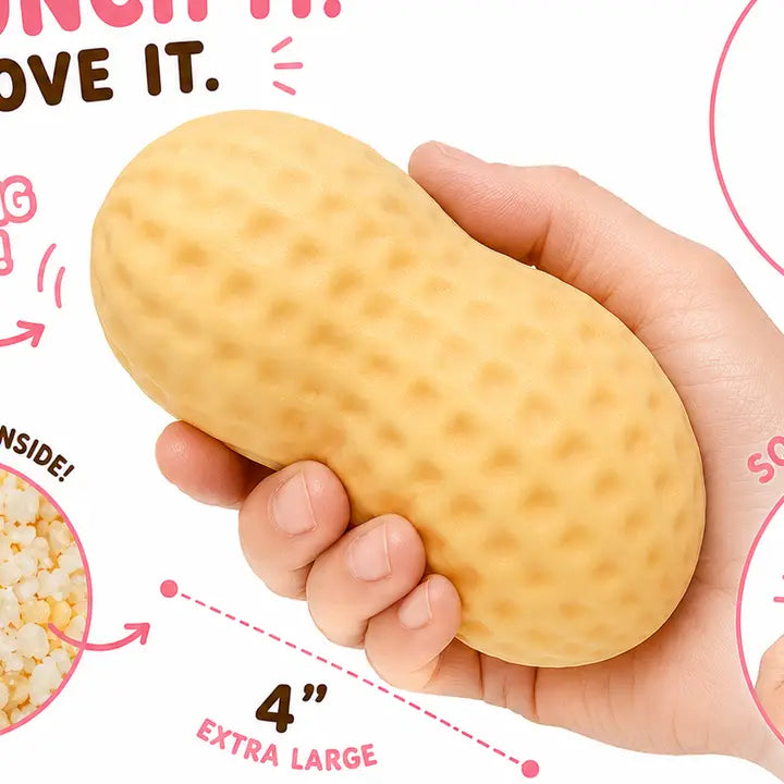 Peanut Crunch Squishy Toy
