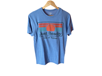 Just Beachy Sunset T-shirt - Blue