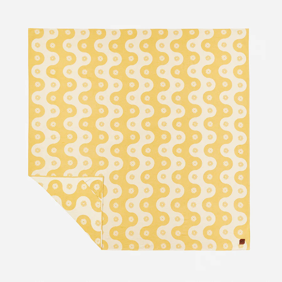 Slowtide Botanical Waves XL Blanket