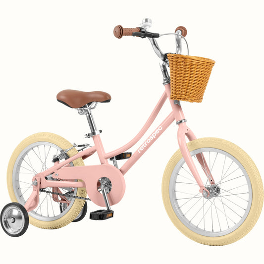 Retrospect Beaumont Mini 16" Kids Bike (4-6 yrs) Blush