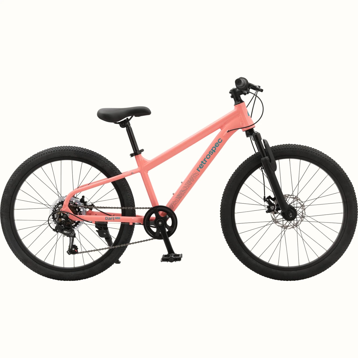 Retrospect Dart Plus 24” Kids Bike 7 Speed (8-11 years) Fairy Floss