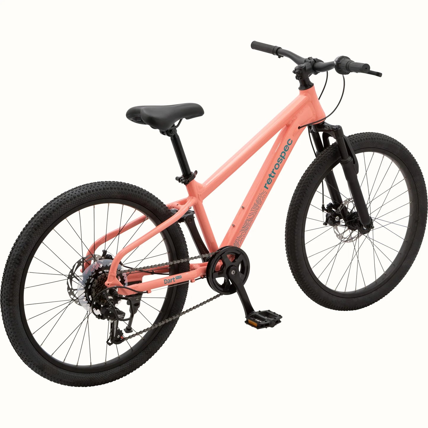 Retrospect Dart Plus 24” Kids Bike 7 Speed (8-11 years) Fairy Floss