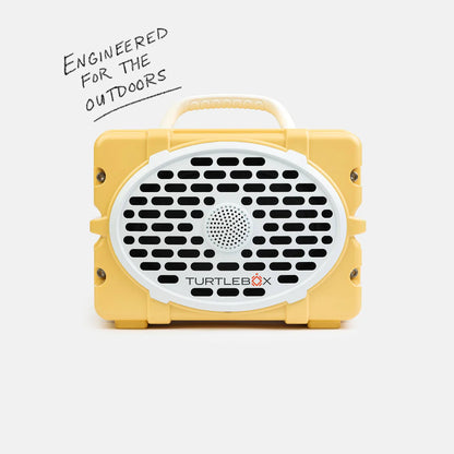 Turtlebox Speaker - Original (Gen 3) - Limited Edition - Fighting Lady Yellow/White