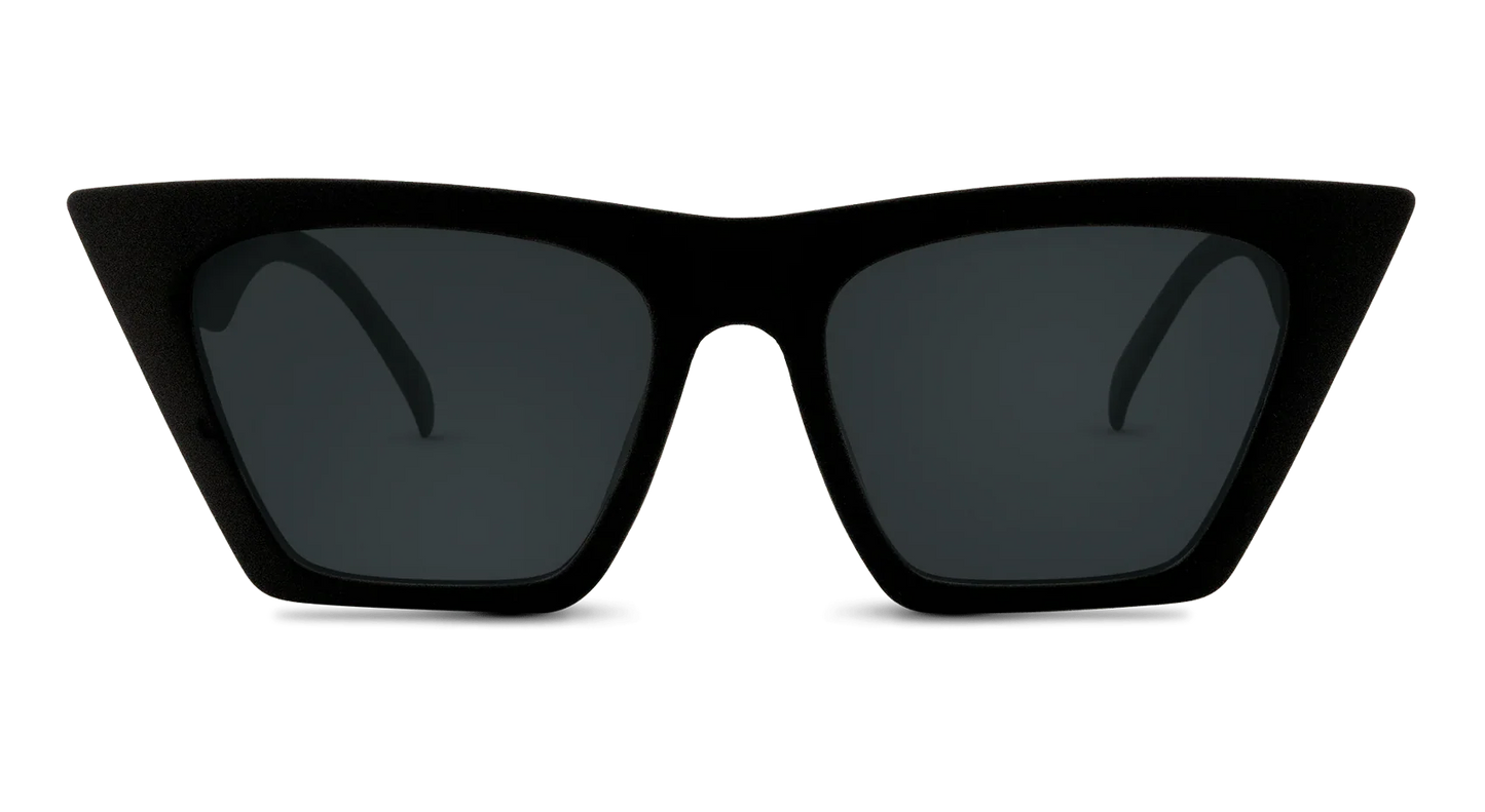 Nectar Hamptons Soft Touch Black FrameSmoke Lens Sunglasses
