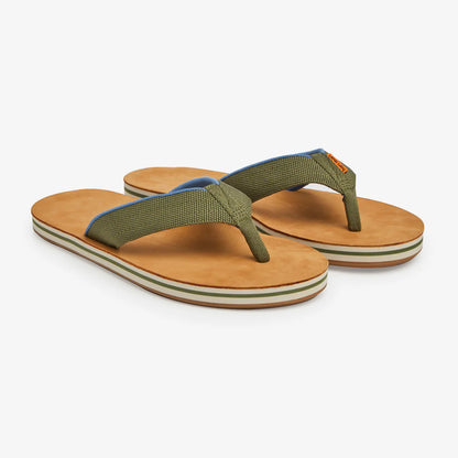 HARI MARI SCOUTS FLIP FLOPS - OLIVE GREEN