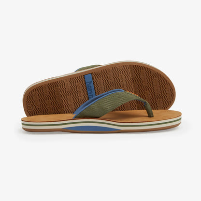 HARI MARI SCOUTS FLIP FLOPS - OLIVE GREEN