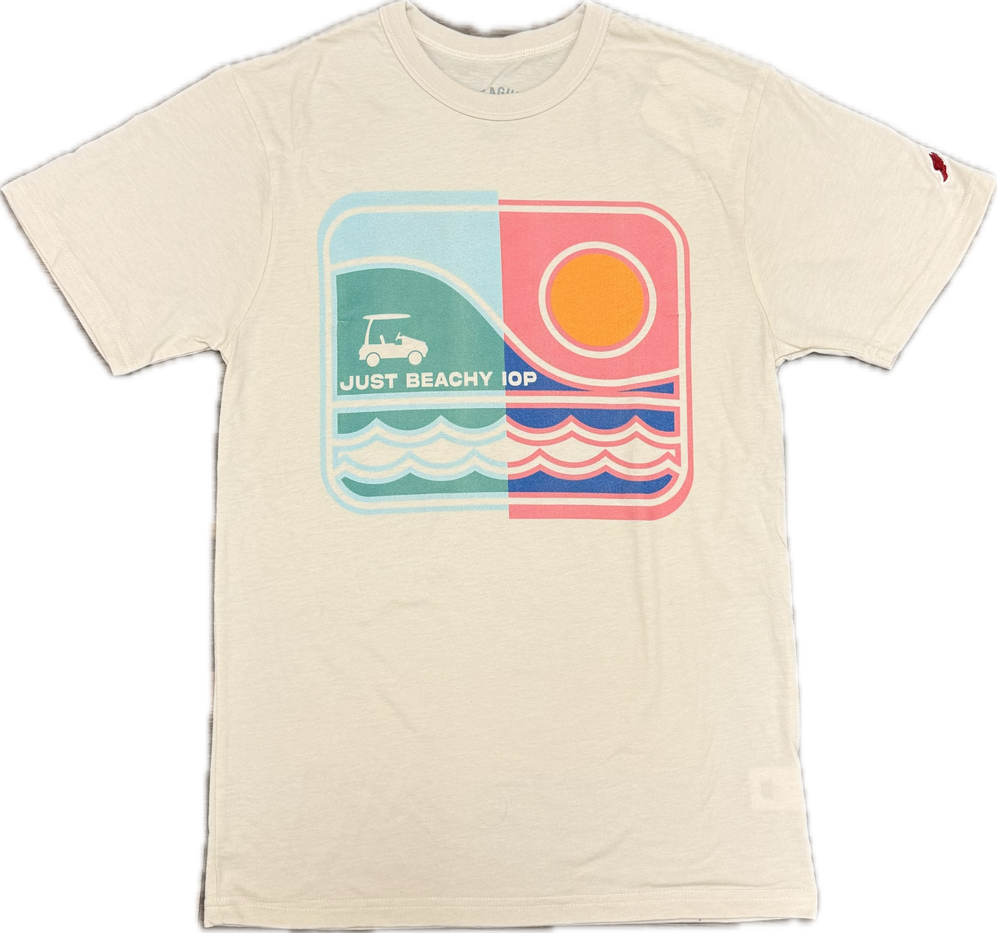 Just Beachy Sun White T-Shirt