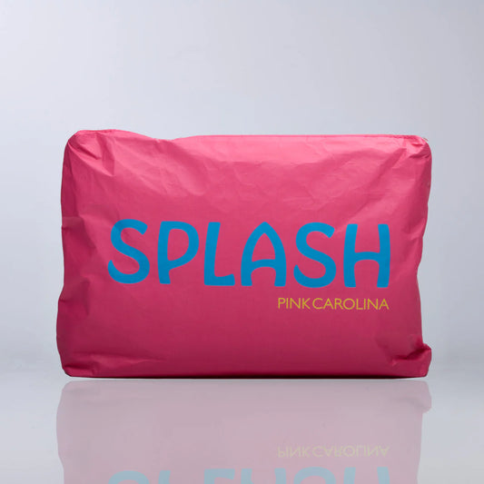 Pink Carolina-Water Resistant Travel Bag - Medium - Neon Splash